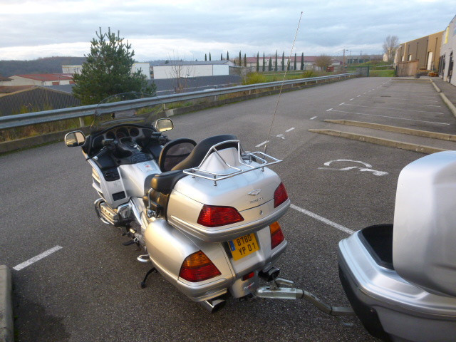 GOLDWING 1800 05 PLUS REMORQUE